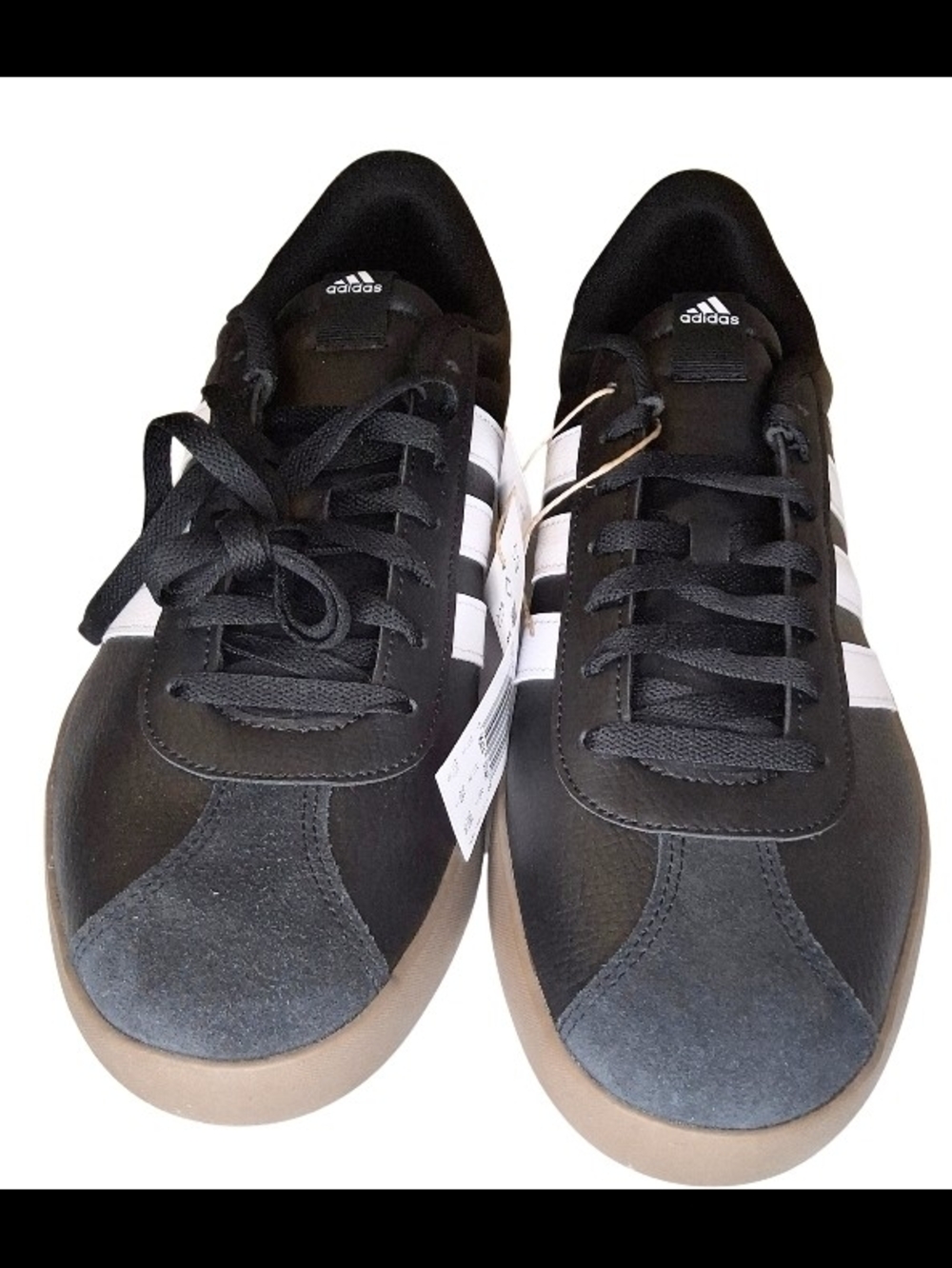 adidas Black & White Low-Top Casual Sneakers